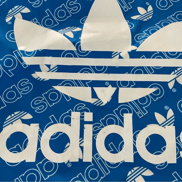 Adidas Blue and White Drawstring Bag - Picture 3 of 7